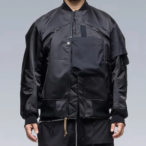 サイズ 2 ACRONYM x SACAI MA-1 黒 sacai - サイズ 2 ACRONYM x SACAI MA-1 黒の通販 by 値下げ不可